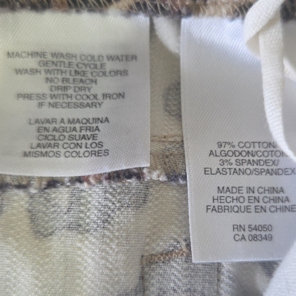 JONES NEW YORK Sport Stretch Womens Size 6 Animal Print Pencil Skirt - Picture 8 of 8